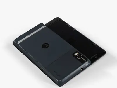 Motorola Milestone 2 Low-poly 3D model