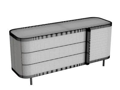 Paris Paname Dresser 3D model