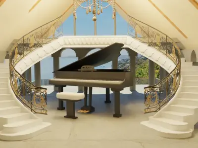 Penthouse Mansion  3D model