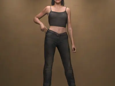 Survival Fighter Character and Outfit for Genesis 9