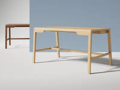 Secret Desk 3D model