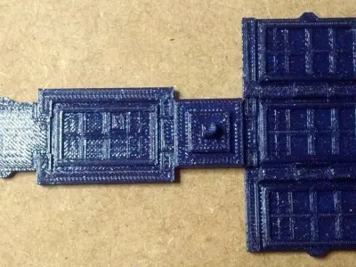 Foldable Tardis Free 3D print model