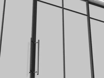 Interior sliding Doors in Loft style 3D model