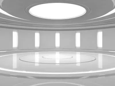 Sci Fi Room 3D model