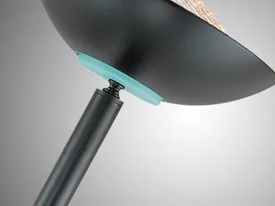 Weese Torchiere Floor Lamp Free 3D model