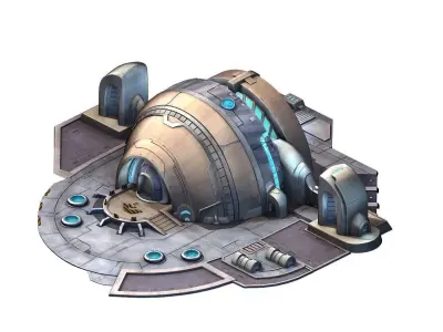 Hyperspace Laboratory 03 3D model