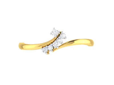 Women Ring  Render 3dm STL OBJ FBX Details 3D print model 208