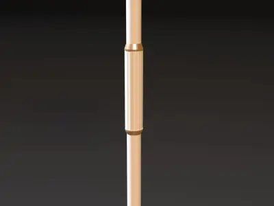 floor lamp ussr 3D model
