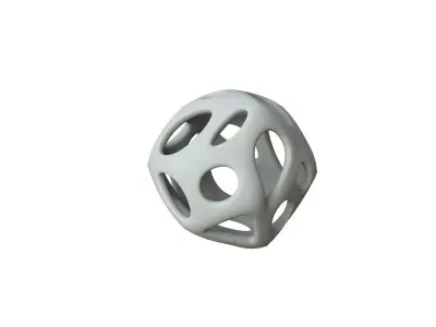 SciFi Cube Object No 18378 Low Poly Shape Texture