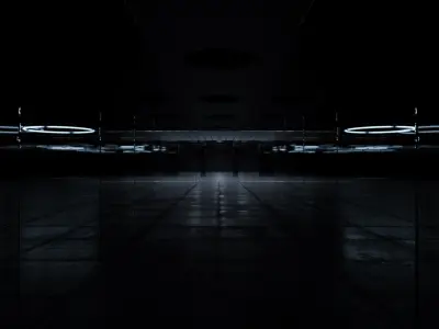  8 Sci-fi Interiors Set 