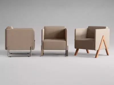 Vision Armchair 3D model