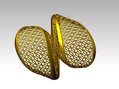 BEAUTIFUL LIGHT WEIGHT RING READY TO PRINT 3D print model
