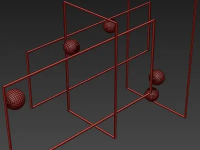 Mondrian Glass Ceiling by Venicem 3D model