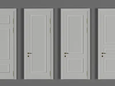 Doors four 3D model