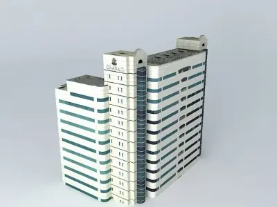 Granada office building 3D model