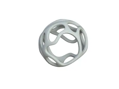 SciFi Cube Object No 36198 Low Poly Shape Texture