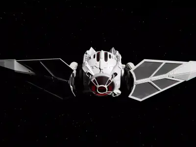 TIE Predator Advanced 3D model