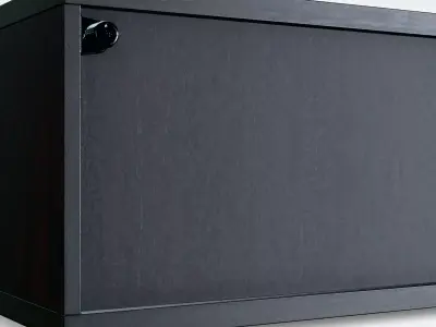 BESTA Shelf unit with door 10 Low-poly 3D model