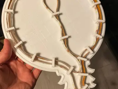 Owl Lamp 3D print model