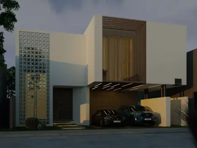 Exterior Residence 3D model