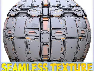 Sci-FI Seamless Texture Texture 7