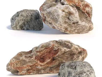 139 stone 3D model