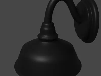 Wall Light 3D model order