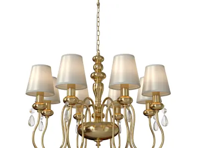 Hanging chandelier Meki 4723-8 3D model