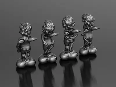 Angel Baby Cupid 14 3D print model