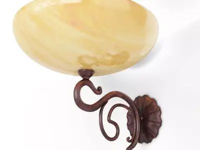 Antique Wall Lamp Thornton 3D model