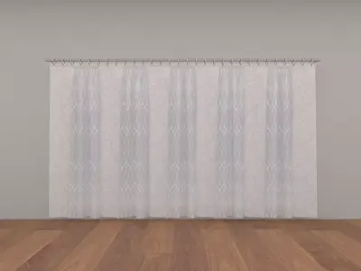 Classic Unique Curtain 3D model