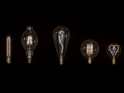 Bulbs Pack 3D model