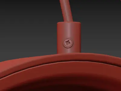 Oros LED Chandelier By Kuzco Lighting 3D model