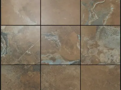 Yurtbay Seramik Kayah Oxide 300x300 Set 2 3D model