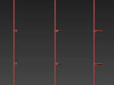 Modern Wall Light Lamp Scone 3D model