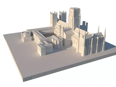 Durham Cathedral 3D model