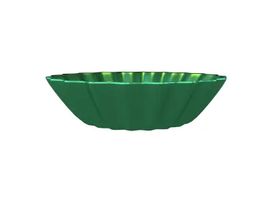 Cupcake Mold v1 009 Low-poly 3D model