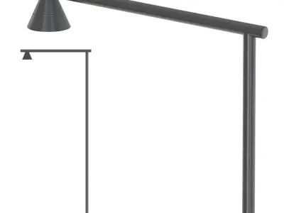 Floor lamp AGO Probe 3D model