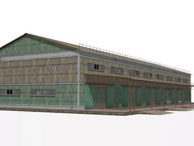 90 low polygonal models Low-poly 3D model