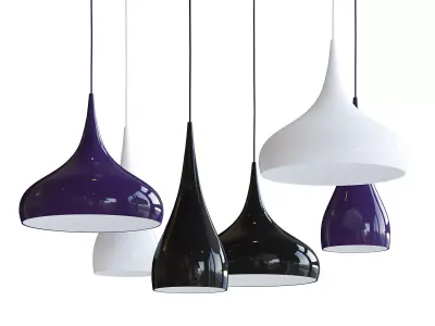 Hanging Ceiling Lamps 3D model