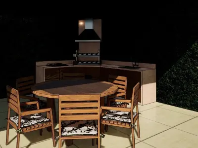 best modern house with all details 3D model