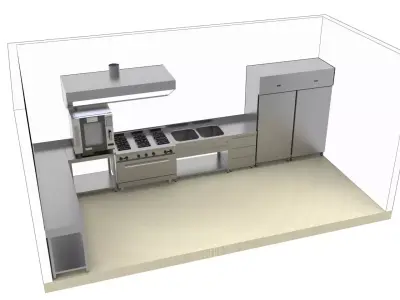 KITCHEN  73 3D model