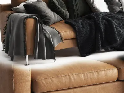 BnB Italia Harry Sofa 3D model
