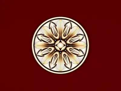 Rosette - 002 3D model