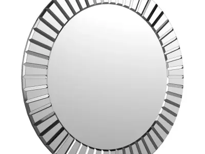 Lidya Frameless Beveled Wall Mirror WLAO2357 3D model