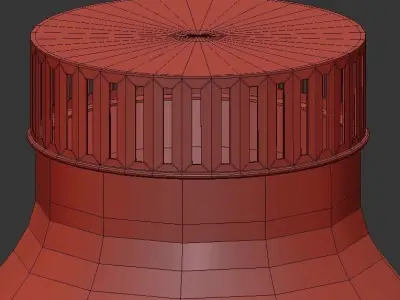 LUNDY FLUSHMOUNT 3D model