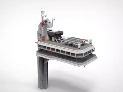 radar platform 5 3D model