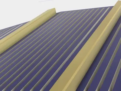 Solar Cell 3D model