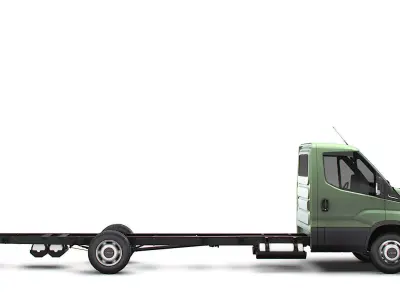 Iveco Daily Single Cab L6 Chassis 2026 3D model