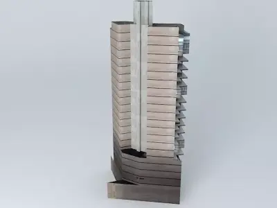 Farallon building Free 3D model